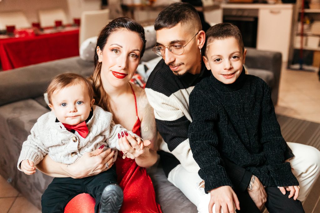 servizio fotografico di famiglia